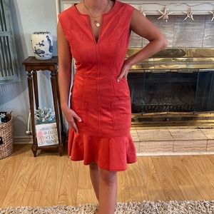 BCBG MaxAzria Suede Dress! Size 2!